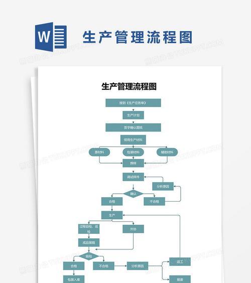 一分钟学会Word流程图制作方法（简单、实用，快速绘制高效流程图）